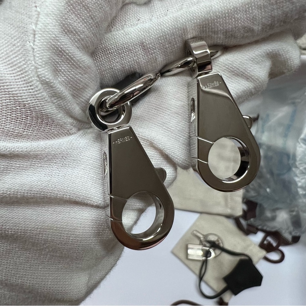 Hermes Kelly 32 Togo black and silver hardware - Picture 4 of 5